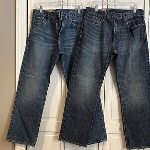 GAP Men’s 1969 Relaxed Fit jeans 34x30 price is for both pairs or can seperate
